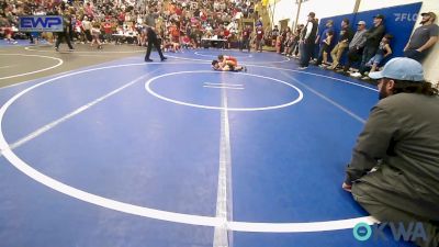 58 lbs Semifinal - Henry Ryan, R.A.W. vs Corbin Parker, Broken Arrow Wrestling Club