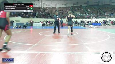 108 lbs Consi Of 32 #2 - Teagan Ready, Pawnee vs Abesak Sang, Fairland Owls
