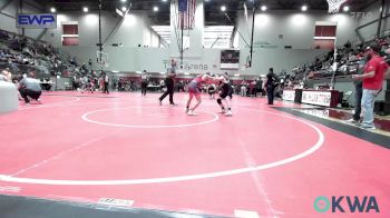 92-98 lbs Rr Rnd 1 - Levi Matheny, Skiatook Youth Wrestling vs Chance Baker, Morris Wrestling Association