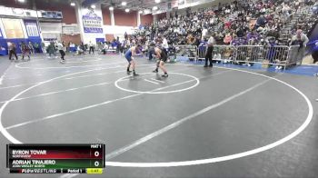 165 lbs Champ. Round 1 - Byron Tovar, Northview vs Adrian Tinajero, John Wesley North
