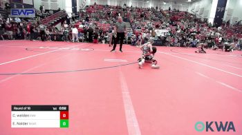 49 lbs Round Of 16 - Chevy Welden, Raw Wrestling Club vs Easton Nalder, Skiatook Youth Wrestling