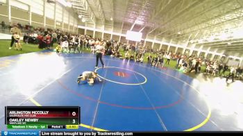 53 lbs Semifinal - Oakley Newby, Westlake WC vs Arlington McColly, Salem Elite Mat Club