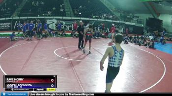 106 lbs Quarters & Wb (16 Team) - Rave Morby, Utah Black vs COOPER SANDOVAL, Nevada GOLD