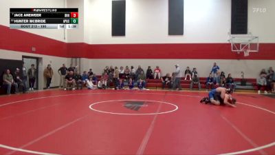 190 lbs 7th Place Match - Jace Aneweer, Dike-New Hartford vs Hunter McBride, AP-GC