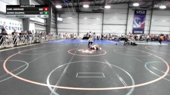 126 lbs Rr Rnd 1 - Carl Andrade, Hanover Hawkeye vs Jaxon Zalepka, Elite NJ Boys Black
