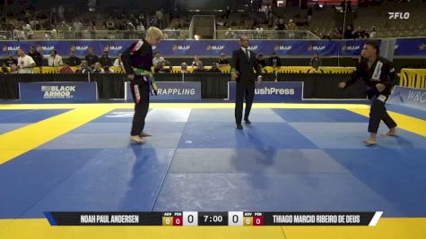 Thiago Marcio Ribeiro De Deus vs Noah Paul Andersen 2026 Pan Jiu Jitsu IBJJF Championship