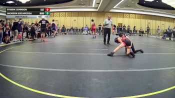 65 lbs 2nd Place - Ryddik Johnson, Eastern Oregon Elite vs Jackson Escarcega, Manu Wr Ac