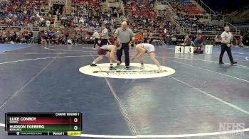 139 lbs Champ. Round 1 - Luke Conroy, Davies vs Hudson Egeberg, Bismarck