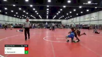 145 lbs Consolation - Tyler Cabral, FL vs Cael Rahnavardi, IA