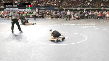 D 3 106 lbs Quarterfinal - Keihl Callaghan, De La Salle vs Brayden Jones, John Curtis Christian