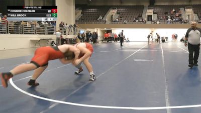 215 Championship Bracket Champ. Round 1 - Will Brock, Elk River vs Connor Coleman, Mound Westonka