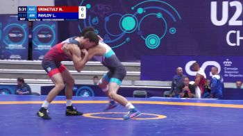 57 kg 1/4 Final - Myktybek Ukimetuly, Kazakhstan vs Lev Pavlov, Individual Neutral Athletes