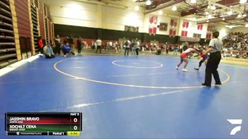 120 lbs Cons. Round 2 - Jassmin Bravo, Santa Ana vs Xochilt Cena, Bishop Amat