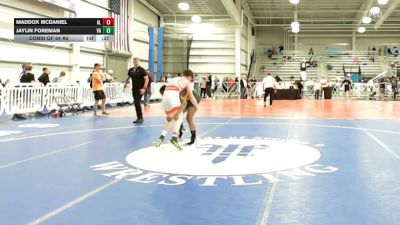 120 lbs Consi Of 64 #2 - Maddox McDaniel, AL vs Jaylin Foreman, VA