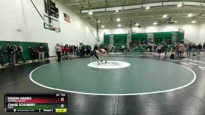 132 lbs 3rd Place Match - Mason Haines, Natrona County vs Chase Schubert, Cody