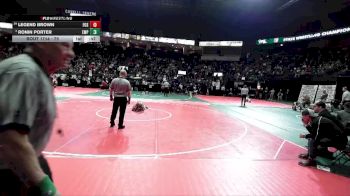 75 lbs Cons. Round 4 - Legend Brown, FOS2 vs Ronin Porter, EMPA