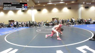 105-110 lbs Champ. Round 1 - Isabella Martinez, Pennsylvania vs Julie Gatto, Virginia