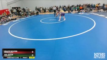 170 lbs Cons. Round 1 - Ava Dafoe, Thermopolis vs Gracie Richter, Harding County