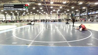 126 lbs Consi Of 16 #2 - Caitlin Rankin, VA vs Madeline Ngo, MA