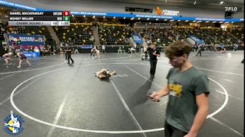 113 lbs Champ. Round 1 - Daniel Macatangay, Chicago (Mt. Carmel) vs Bohdy Miller, Waverly-Shell Rock