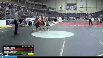 91 lbs Round 2 - Dalton Smith, Glen Grapplers vs Rocco Franchi, 5th Round Wrestling