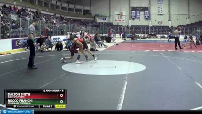 91 lbs Round 2 - Dalton Smith, Glen Grapplers vs Rocco Franchi, 5th Round Wrestling