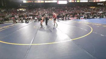 5A 215 lbs Champ. Round 1 - Peyton Olsen, Shelley vs Trey Smith, Jerome