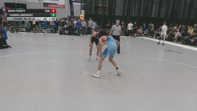 126 lbs Champ. Rd Of 32 - Kaden Lindquist vs Edan Fugett, Putnam City Freestyle Wrestling Club
