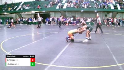 125 lbs Quarterfinal - Caleb Weiand, Michigan State vs Orion Wilson, Grand Valley State