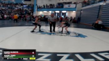 98 lbs Semifinal - Kacen Jones, Corner Canyon vs Kaden Oldroyd, Westlake