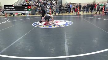 120 lbs Quarterfinal - Bo Diercks, ROCORI vs Gannon Faber, Martin County Red Bulls