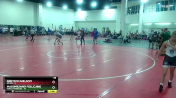 138 lbs Round 4 (6 Team) - Greyson Nielson, SD Red vs Massimiliano Pellicano, Venice Warriors