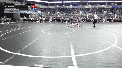 100 lbs Consi Of 8 #2 - Bo Allison, Bulls WC vs Vincent Nikollaj, Jets