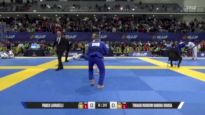 Thiago Robson Saboia Sousa vs Pablo Lavaselli 2025 European Jiu-Jitsu IBJJF Championship