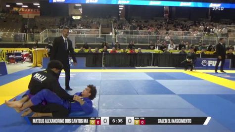 Caleb Eli Nascimento vs Mateus Alexandrino Dos Santos Ma 2025 Pan Jiu Jitsu IBJJF Championship