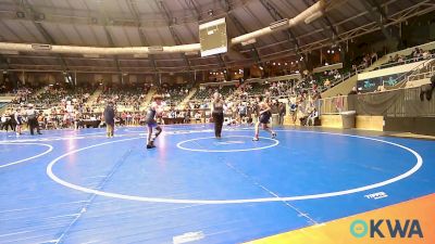 92 lbs Rr Rnd 2 - Aiden Lawson, The Hall Wrestling Club vs Keaton Chernisky, Broken Arrow Wrestling Club