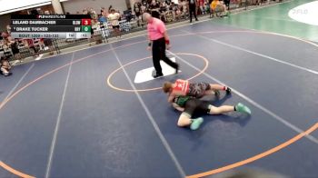 123-133 lbs Semifinal - Drake Tucker, Meridian Hawks Youth WC vs Leland Dambacher, Belleville Little Devils WC