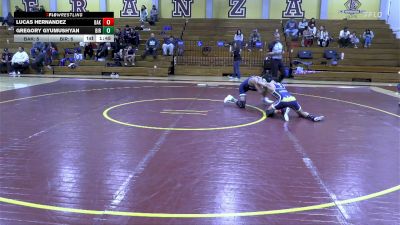 120 lbs Round 2 (4 Team) - Gregory Gyumushyan, Birmingham vs Lucas Hernandez, Bakersfield