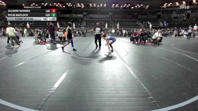 95 lbs Consolation - Allison Naddeo, Lakeland vs Rylie Matlock, Lopatcong