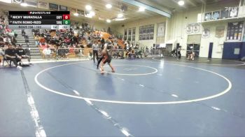 155 lbs 7th Place Match - Nicky Muratalla, Chaffey vs Faith Romo-Rizo, Tahquitz