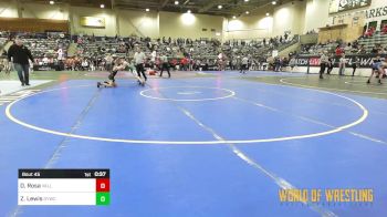 92 lbs Consi Of 16 #2 - Dominic Rosa, Valley Vandals vs Zachary Lewis, Greenwave Youth Wrestling Club