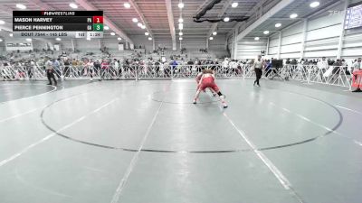 145 lbs Round Of 32 - Mason Harvey, PA vs Pierce Pennington, GA