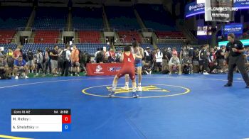 100 lbs Cons 16 #2 - Matthew Ridley, Illinois vs Andrew Shelofsky, Oregon