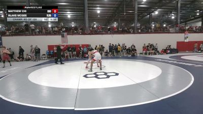 65 kg Champ. Rd Of 128 - Matthew Chi, Ranger Wrestling Club vs Blake McGee, Vanguard Legacy Wrestling Academy