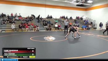 JV Boys-1 lbs Round 1 - Max Panosh, Cedar Rapids Kennedy vs Gabe Waseskuk, Cedar Falls