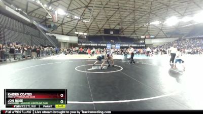 140 lbs Cons. Round 2 - Kaiden Coates, Twin City Wrestling Club vs Jon Rose, Anacortes Hawkeyes Wrestling Club