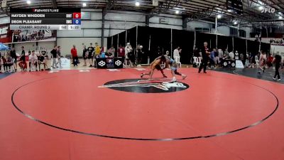 70 kg Champ. Round 2 - Hayden Whidden, Southern Illinois Regional Training Center vs Deon Pleasant, Dragon Wrestling Club
