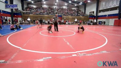 115 lbs 3rd Place - Addison Willis, Wagoner Takedown Club vs Justice Davis, Coweta Tiger Wrestling