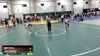 150 lbs Quarterfinal - Tripp DuVall, Holly vs Tyson Freeman, Loomis Wrestling Club