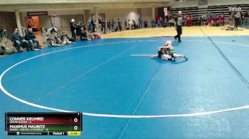 60 lbs Finals (8 Team) - Maximus Mauritz, Dassel-Cokato-Litchfield vs Conner Krumrei, Grand Rapids